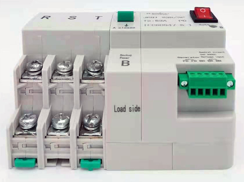 63R 3P Din rail Change Over Automatic Transfer Switch