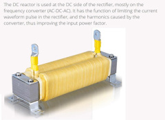 DC Reactor for inverter converter Flat wave reactor