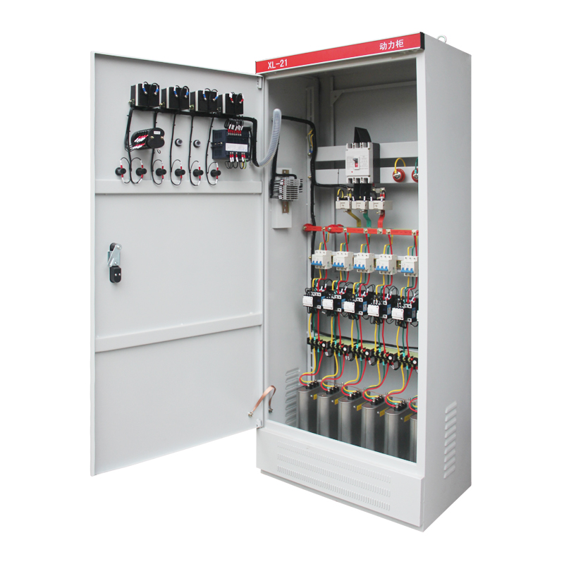 300KVAR Low Voltage Automatic Power Factor Correction Panels 200KVAR static compensate with ac contactor Cylinder power capacitor