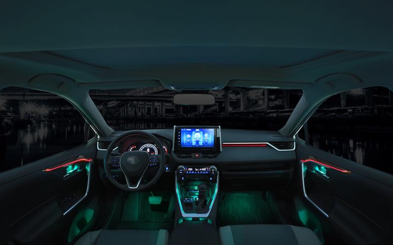 Sistema di illuminazione ambientale TOYOTA RAV4