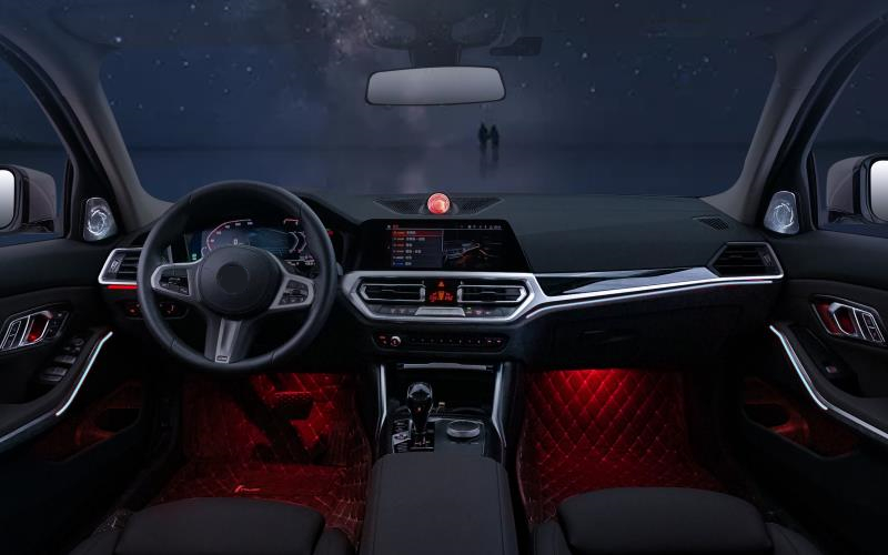 BMW 3 စီးရီး Ambient အလင်းစနစ်