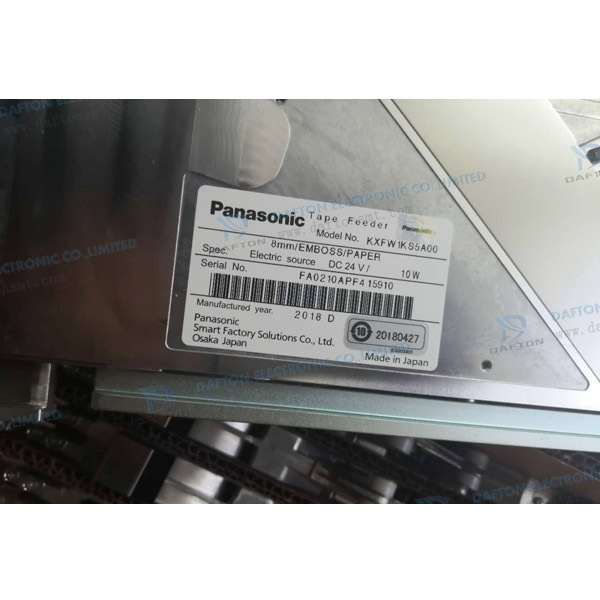 Alimentador de fita Panasonic 8MM KXFW1KS5A00 com sensor