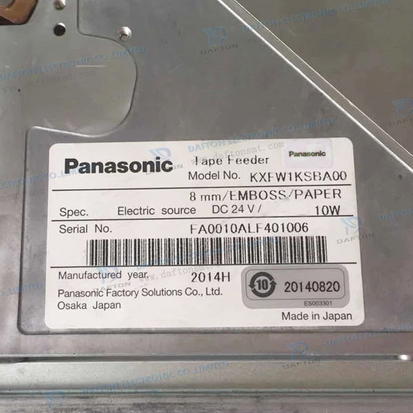 Original Panasonic 8MM Feeder KXFW1KSBA00 Without Sensor