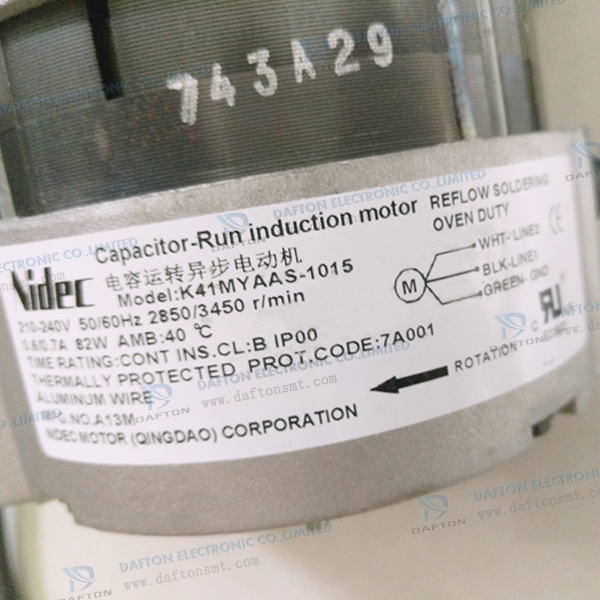 Heller Reflow Oven Motor K41MYAAS-1015 Replacement of CP7557 Motor