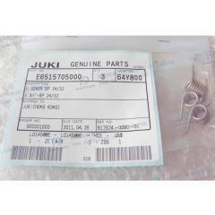 Genuine JUKI E6515705000 U Cover Spring 24/32