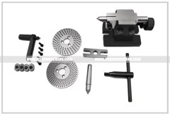 BS-0 Dividing Head for milling machine 125mm 3-Jaw Chuck Spiral Tailstock Indexing Plate