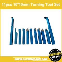 10*10mm 11pc-p30 lathe tools set/turning tools/free shipping