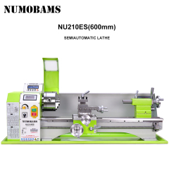 NUMOBAMS NU210x600ES Auto Left&Right Threading Making Semi-CNC Metal Lathe Machine