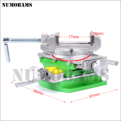 NUMOBAMS Metal Lathe Machine Mini Multi-function Cross Vice