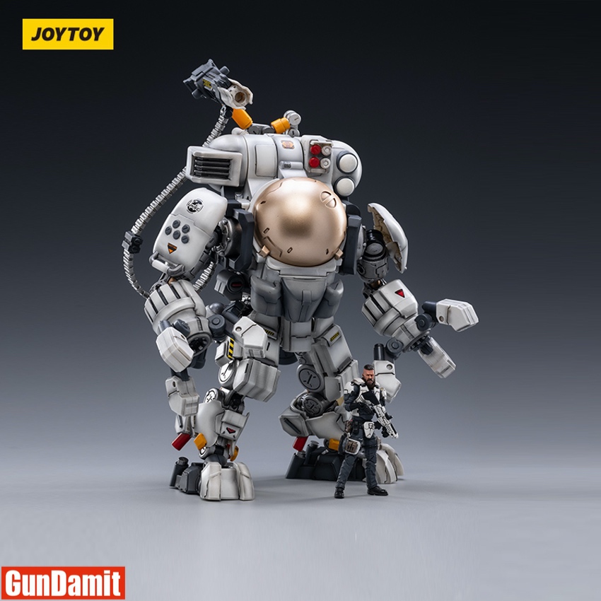 JoyToy 1/25 Iron Wrecker 07 Space Operations Mecha front view with pilot JoyToy 1/25 Iron Wrecker 07 Space Operations Mecha front view with pilot