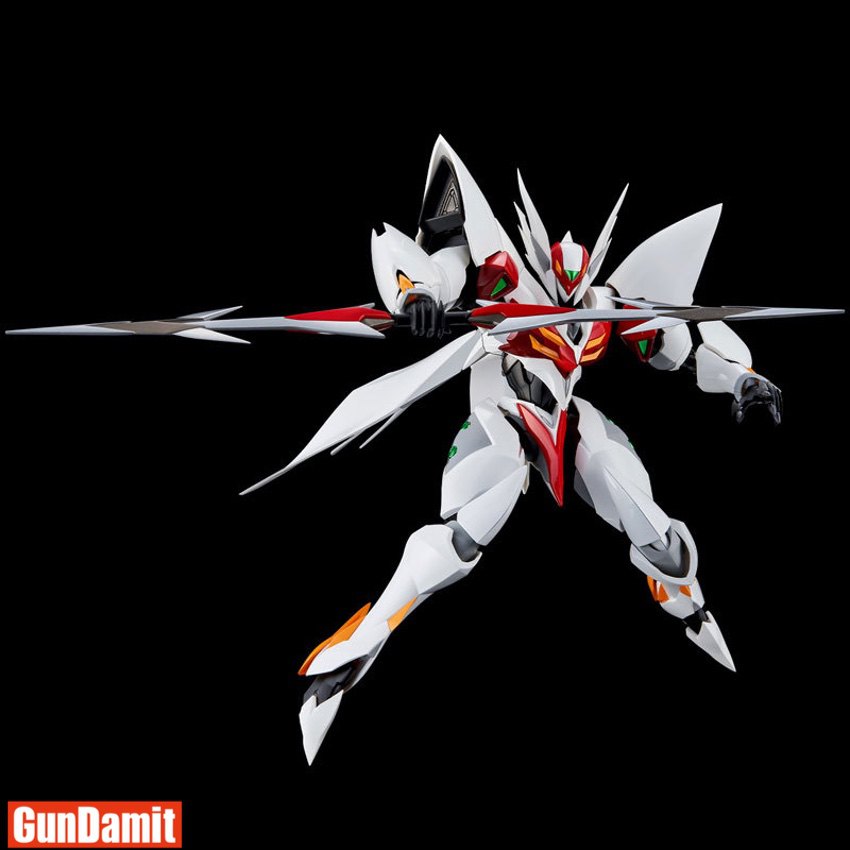 Sentinel Riobot Tekkaman Blade D-boy Evolution dynamic attack pose with extended lance Sentinel Riobot Tekkaman Blade D-boy Evolution dynamic attack pose with extended lance