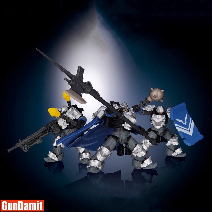 Toys Alliance ARC-16 Mithril Hawk Arche-Knights Squad three figures group action pose Toys Alliance ARC-16 Mithril Hawk Arche-Knights Squad three figures group action pose
