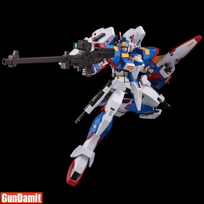 R-1 Riobot aiming rifle pose from three-quarter angle R-1 Riobot aiming rifle pose from three-quarter angle