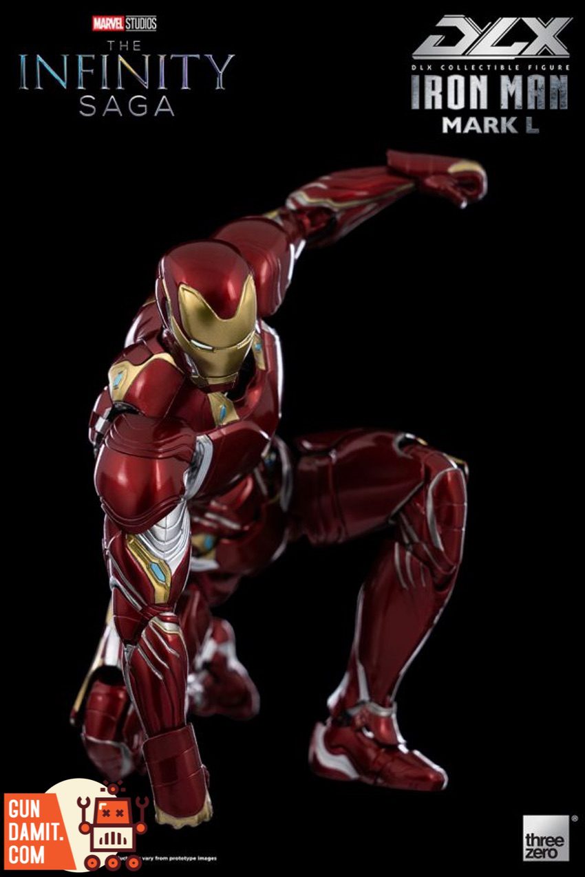Threezero 1/12 DLX Iron Man Mark 50 promo view 45 Threezero 1/12 DLX Iron Man Mark 50 promo view 45