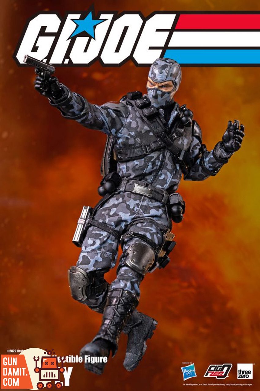 Threezero G.I. Joe Firefly action pose with pistol Threezero G.I. Joe Firefly action pose with pistol
