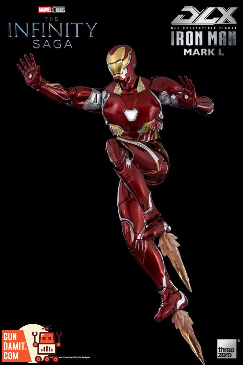 Threezero 1/12 DLX Iron Man Mark 50 promo view 40 Threezero 1/12 DLX Iron Man Mark 50 promo view 40