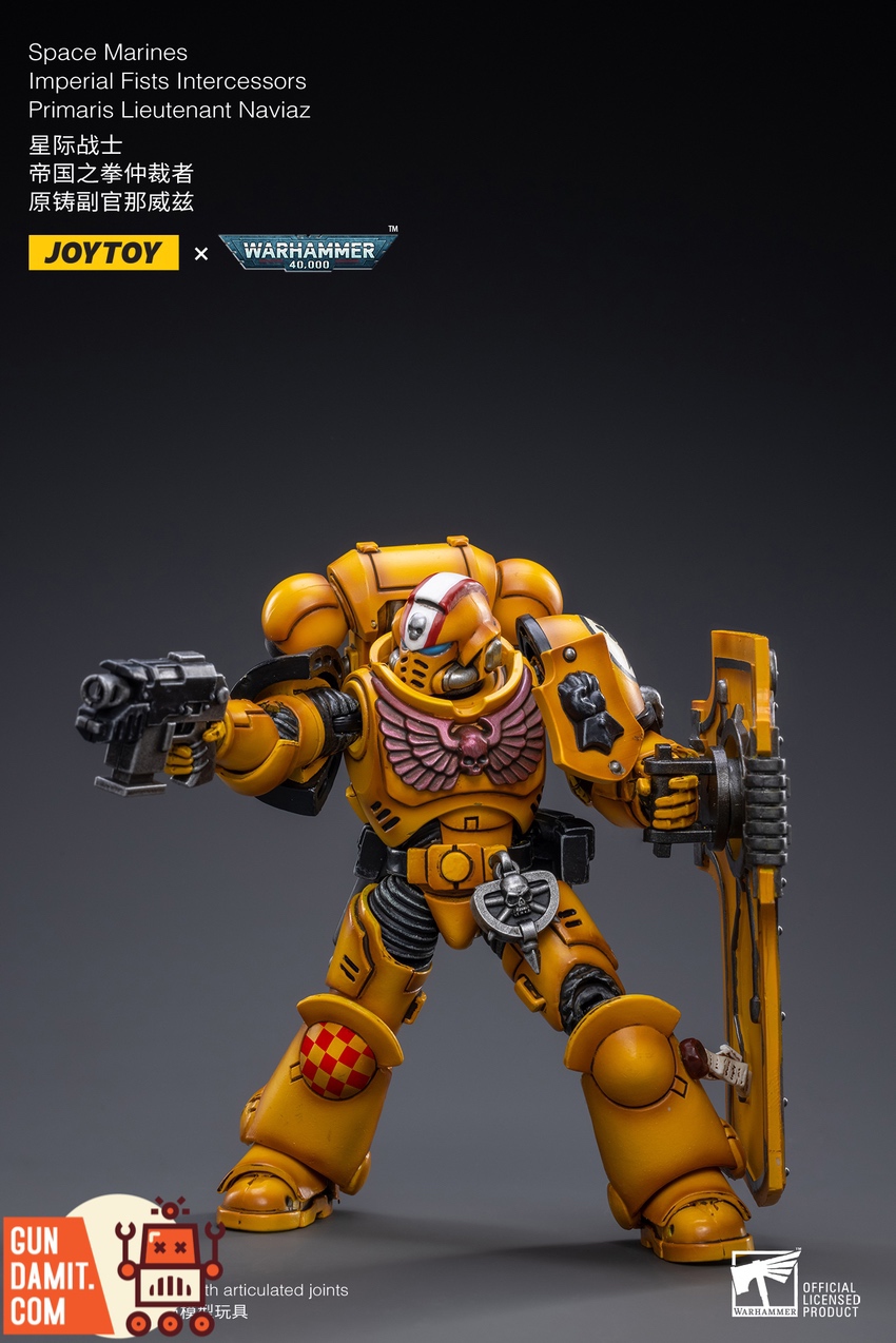 JoyToy 1/18 Imperial Fists Naviaz promo view 6 JoyToy 1/18 Imperial Fists Naviaz promo view 6