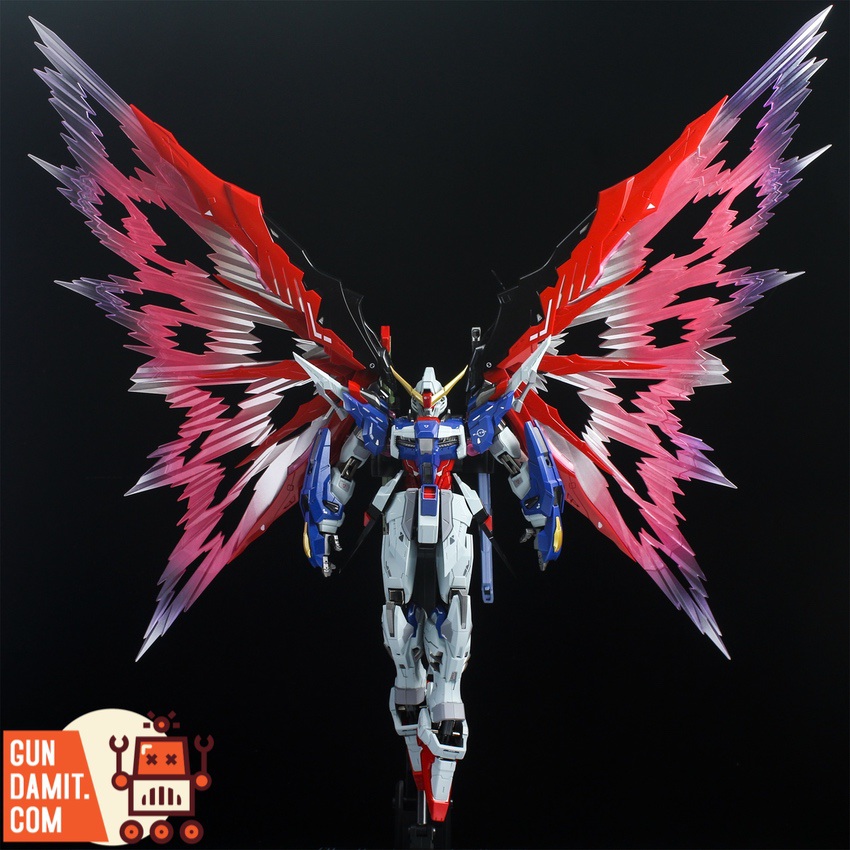 McShow 1/72 Destiny Gundam Wings of Light Upgrade Kit - Full Display McShow 1/72 Destiny Gundam Wings of Light Upgrade Kit - Full Display