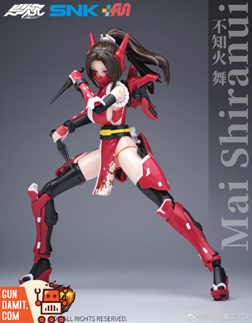Degenerator Mai Shiranui model kit detail Degenerator Mai Shiranui model kit detail