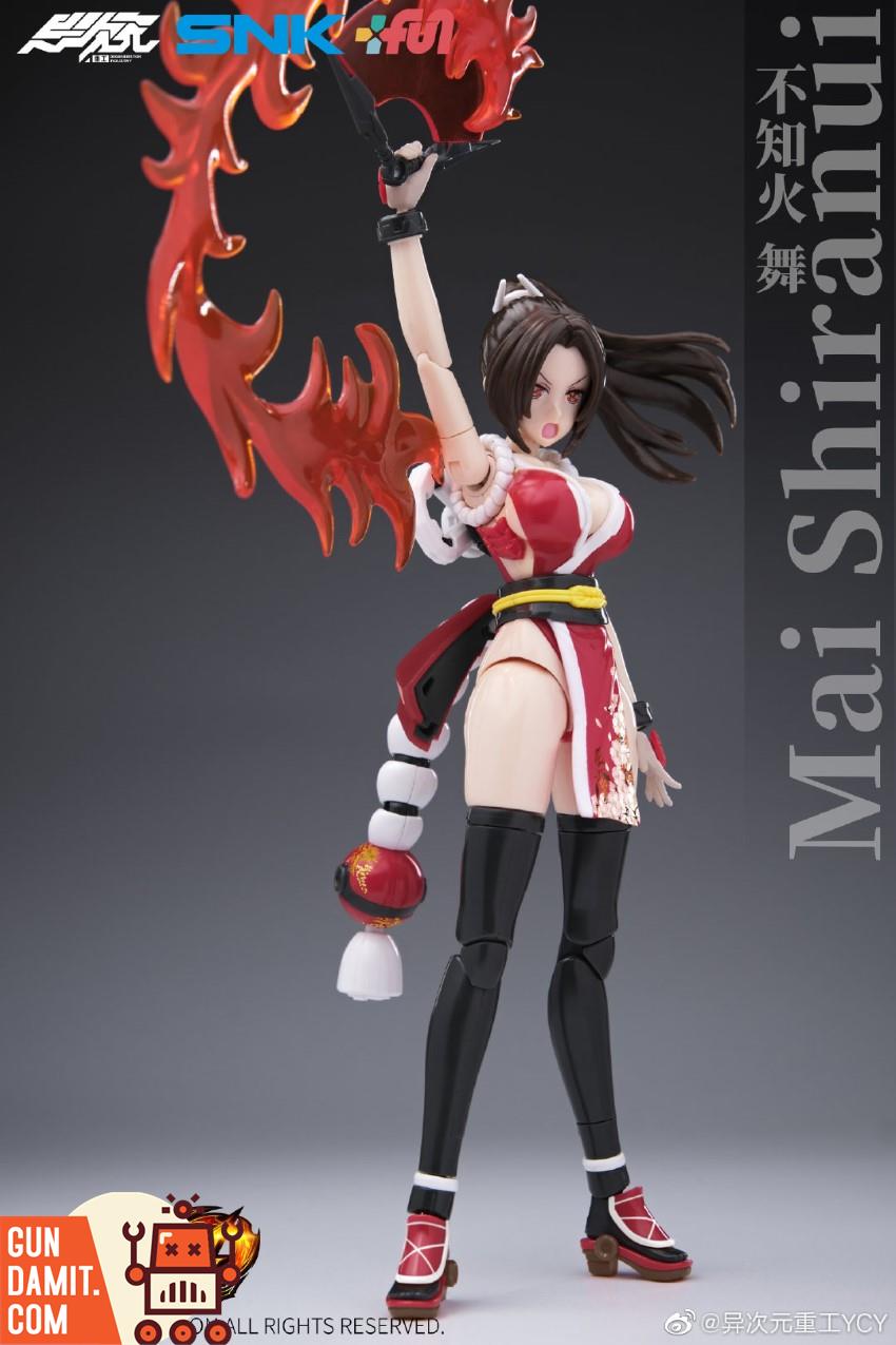 Degenerator Mai Shiranui KOF model kit full body Degenerator Mai Shiranui KOF model kit full body
