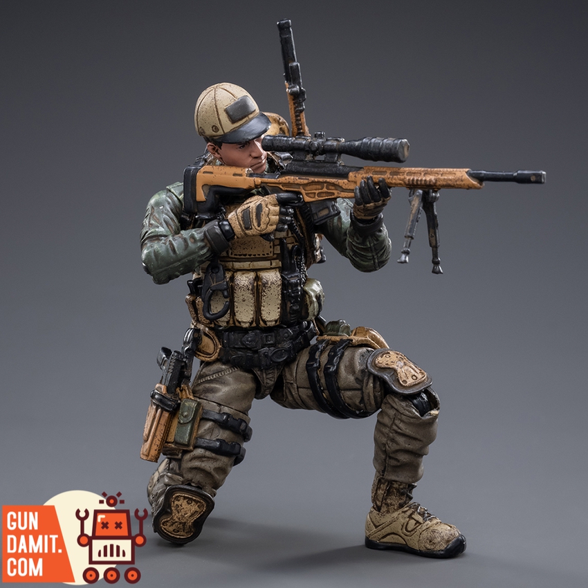 JoyToy 1/18 Freedom Militia 02 sniper kneeling with scoped rifle JoyToy 1/18 Freedom Militia 02 sniper kneeling with scoped rifle