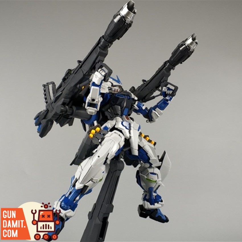 Nillson Work PG 1/60 Gundam Astray Blue Frame with dual rocket launchers action pose Nillson Work PG 1/60 Gundam Astray Blue Frame with dual rocket launchers action pose