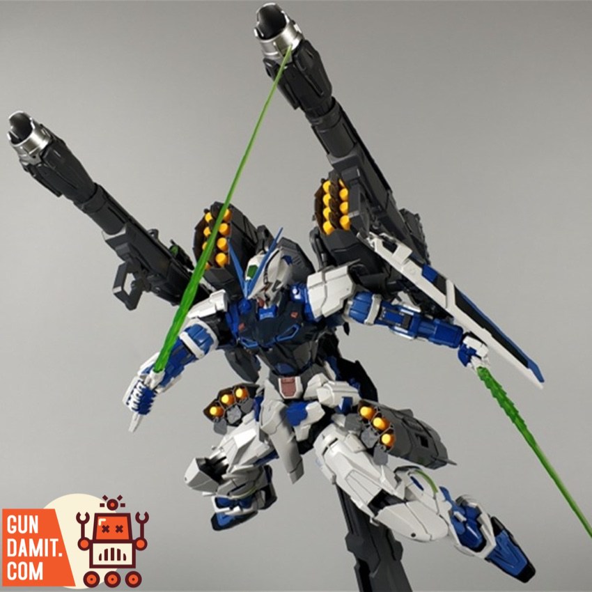 Nillson Work Gundam Astray Blue Frame beam saber dual wield action pose Nillson Work Gundam Astray Blue Frame beam saber dual wield action pose