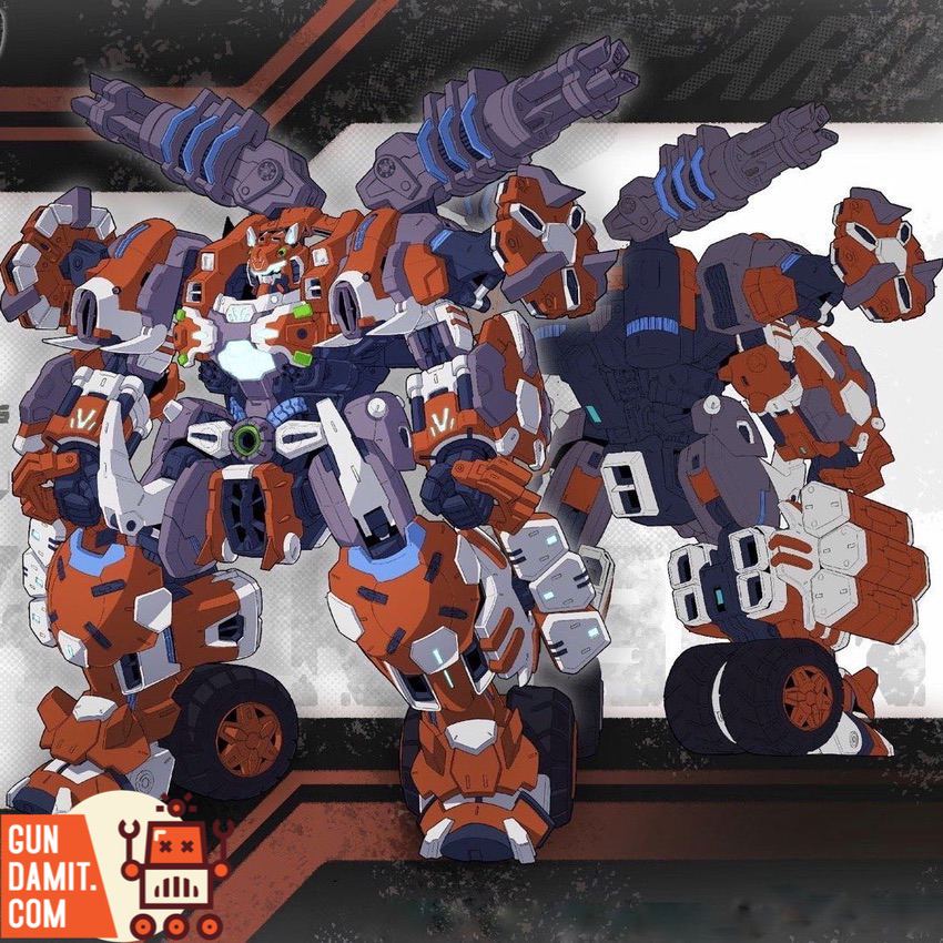 Forging Soul Zodiac Guardian Stal Kaban model kit box art Forging Soul Zodiac Guardian Stal Kaban model kit box art