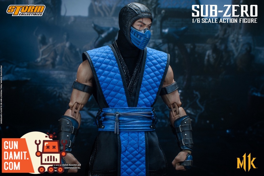 Storm Collectibles 1/6 Sub-Zero fighting pose with ice effects Storm Collectibles 1/6 Sub-Zero fighting pose with ice effects