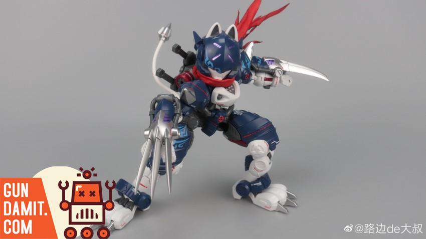 XiaoT C.A.T 01 Shadow Dynamic Action Pose with Red Headband XiaoT C.A.T 01 Shadow Dynamic Action Pose with Red Headband