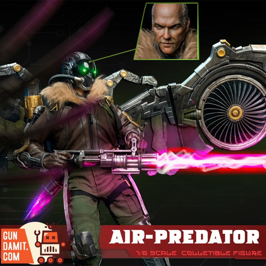 Eternal Toys 1/6 ET-X7 Air Predator with energy weapon and turbine engine close-up Eternal Toys 1/6 ET-X7 Air Predator with energy weapon and turbine engine close-up