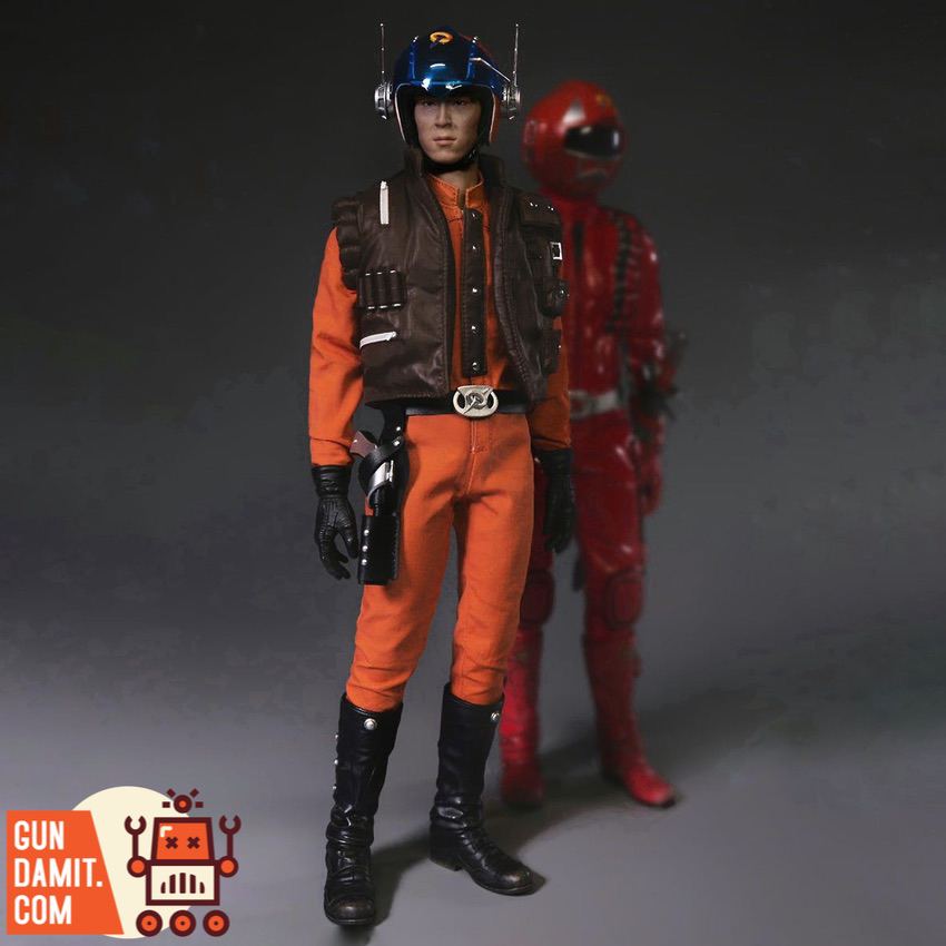 Virtual Toys 1/6 VM-045 Super Kosei Time G Man standing front view with helmet Virtual Toys 1/6 VM-045 Super Kosei Time G Man standing front view with helmet