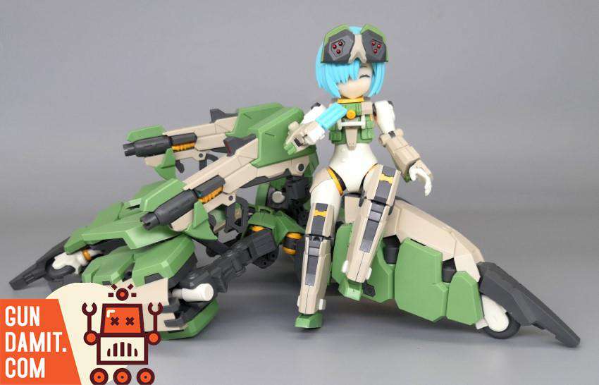 Orange Cat Industry AG-031 Guard Spider Feidy full spider mecha form from side angle showing articulated legs Orange Cat Industry AG-031 Guard Spider Feidy full spider mecha form from side angle showing articulated legs