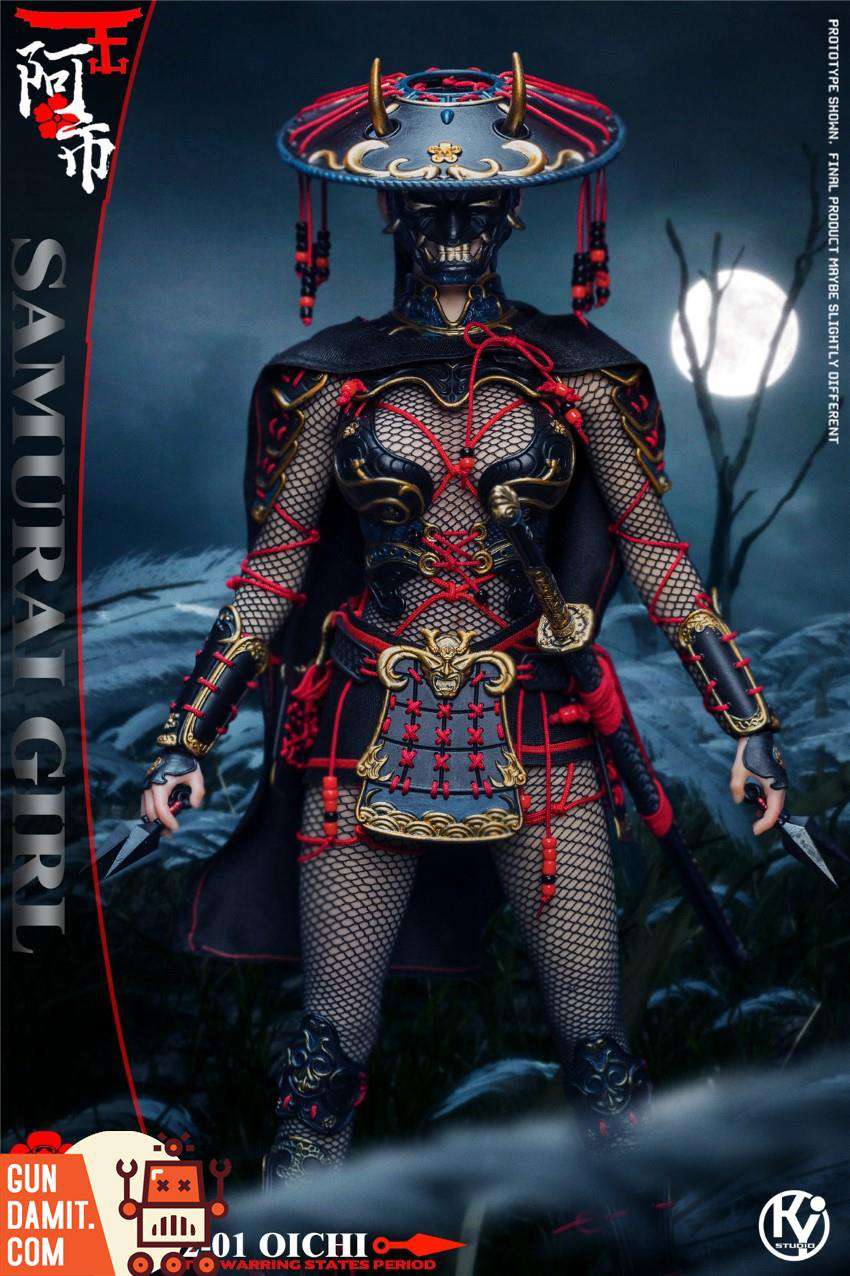 KY Studio Oichi Sengoku female warrior alternate angle KY Studio Oichi Sengoku female warrior alternate angle