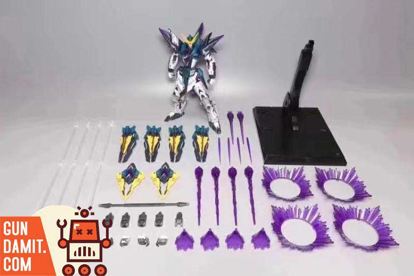 SNAA Model XH-01 Hunter Falcon parts and accessories layout with effect parts and display base SNAA Model XH-01 Hunter Falcon parts and accessories layout with effect parts and display base