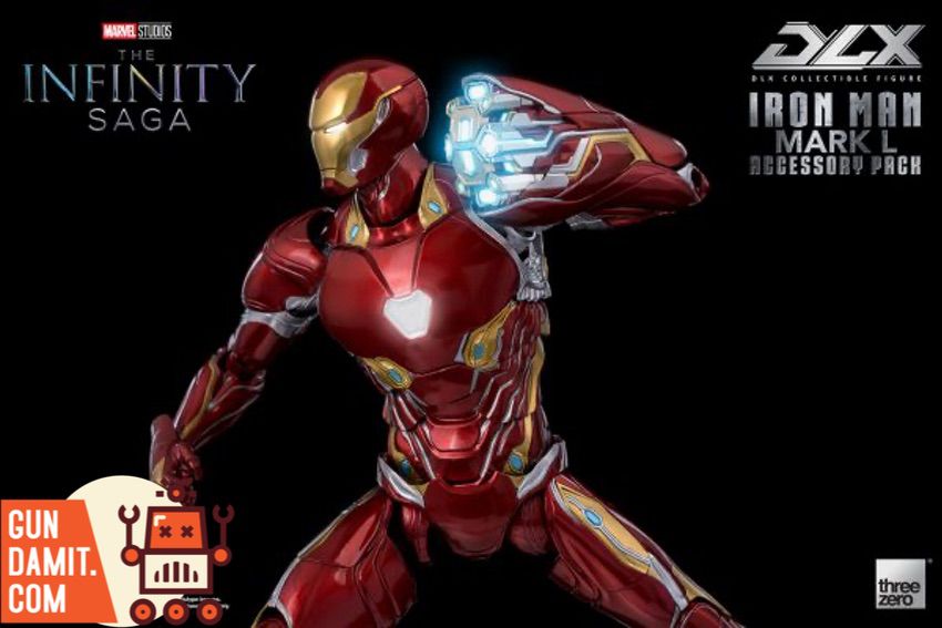 Iron Man MK50 accessory pack nano cannon and shield display Iron Man MK50 accessory pack nano cannon and shield display