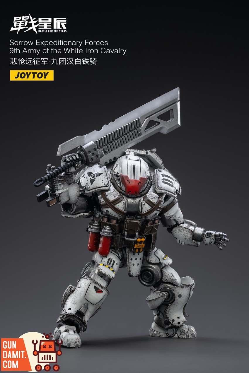 JoyToy Dark Source 9th Army figure rear view with equipment pouches JoyToy Dark Source 9th Army figure rear view with equipment pouches