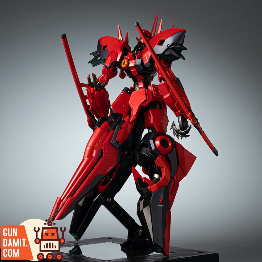 Sentinel RIOBOT Linebarrel Overload action figure standing pose with sword Sentinel RIOBOT Linebarrel Overload action figure standing pose with sword