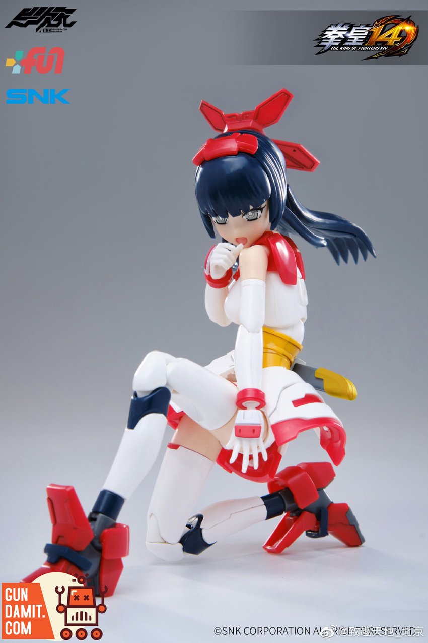 Degenerator Industry Nakoruru model kit side profile with wing mechanism Degenerator Industry Nakoruru model kit side profile with wing mechanism