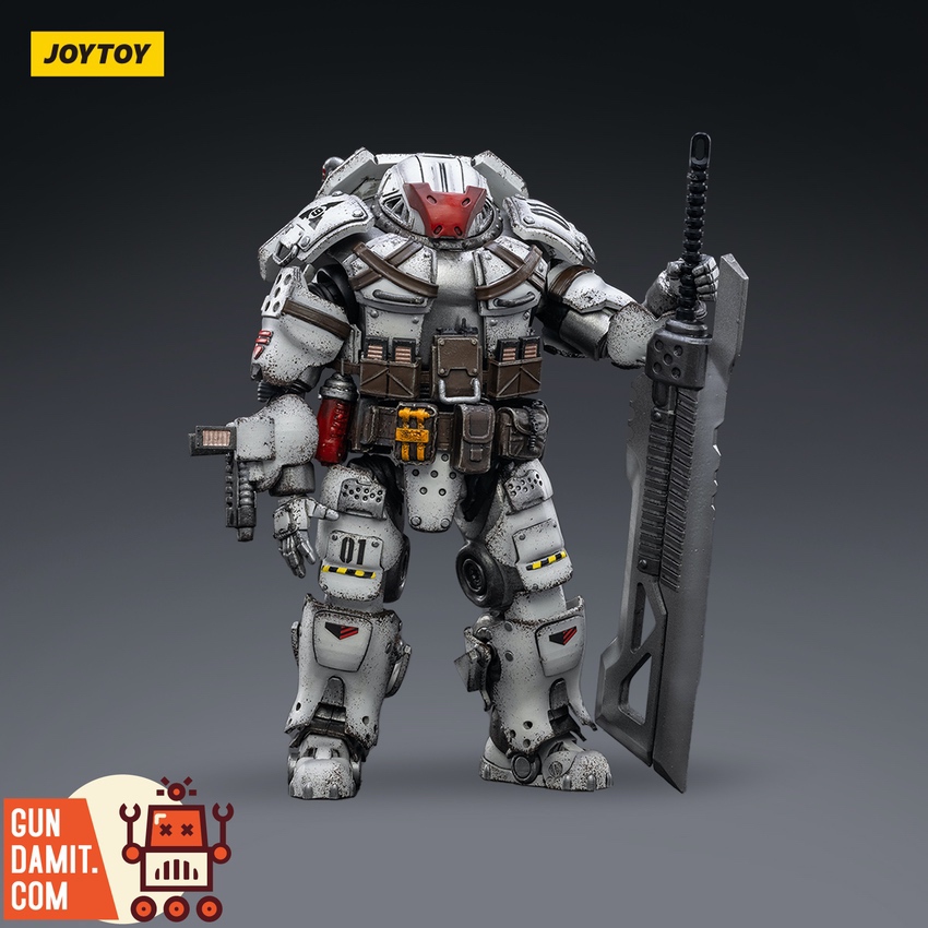 JoyToy JT3051 1/18 Sorrow Expeditionary Forces 9th Army White Iron Cavalry figure with heavy sword and shield JoyToy JT3051 1/18 Sorrow Expeditionary Forces 9th Army White Iron Cavalry figure with heavy sword and shield