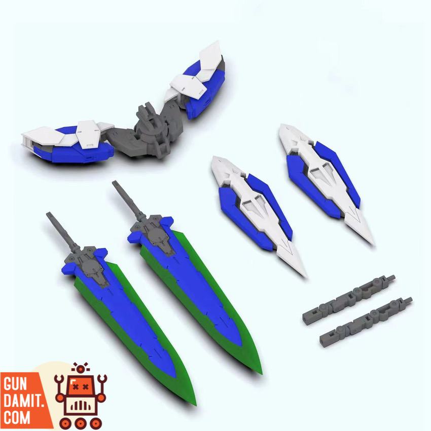 DDB Model 1/144 Devise Exia weapon kit with swords shields and backpack parts DDB Model 1/144 Devise Exia weapon kit with swords shields and backpack parts