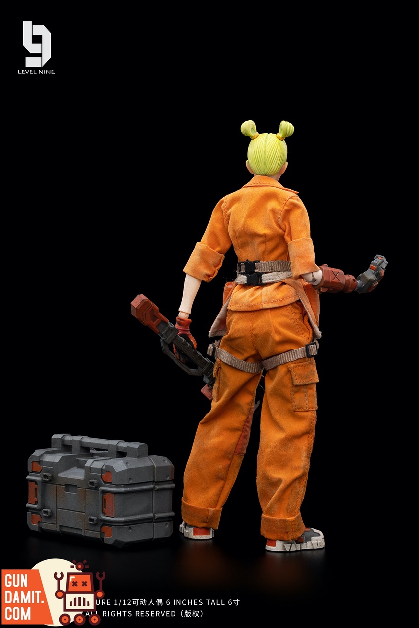 Frontline Chaos Lie side view showing tool belt and mechanic gear details Frontline Chaos Lie side view showing tool belt and mechanic gear details