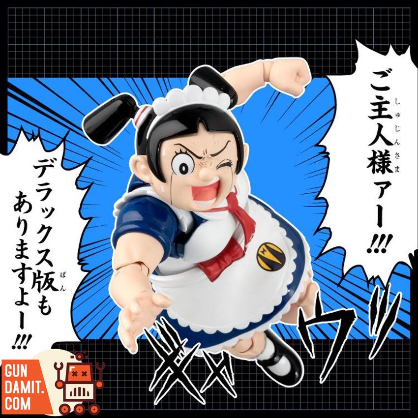 RIOBOT Steel Roboco DX version manga style shouting action scene RIOBOT Steel Roboco DX version manga style shouting action scene