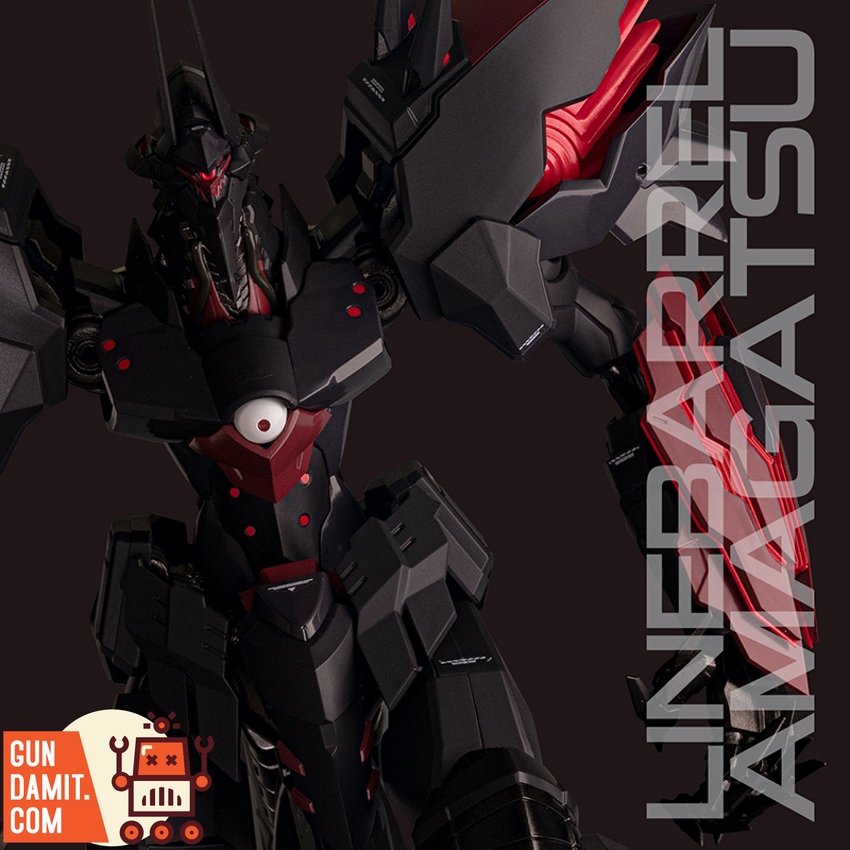 Sentinel RIOBOT Linebarrel Amagatsu action figure dynamic pose with weapons Sentinel RIOBOT Linebarrel Amagatsu action figure dynamic pose with weapons
