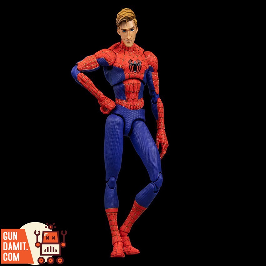 Sentinel Spider-Verse Peter B. Parker oversea version dynamic leaping pose Sentinel Spider-Verse Peter B. Parker oversea version dynamic leaping pose