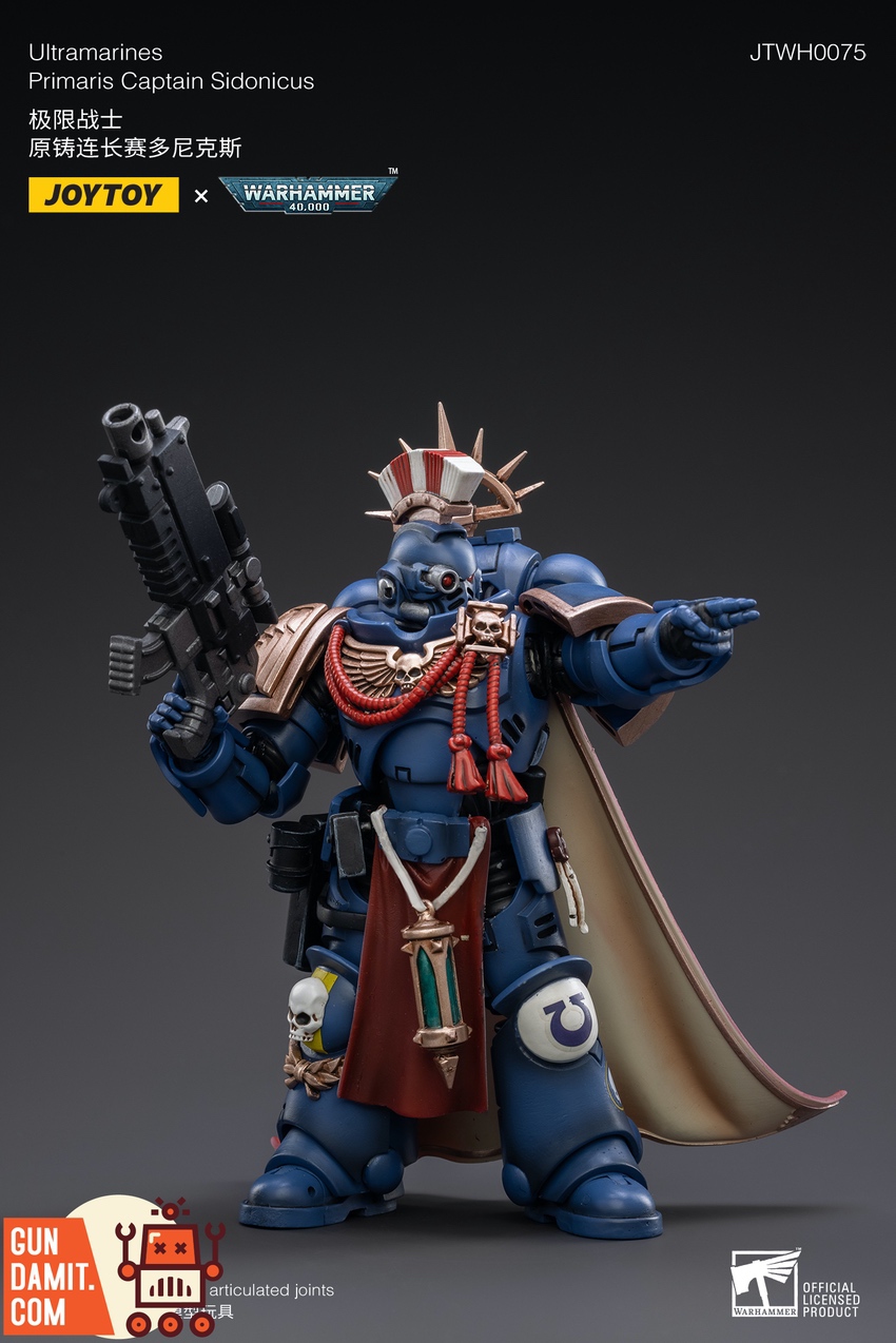 Warhammer 40K Sidonicus close-up of skull trophies and red cloth accessories Warhammer 40K Sidonicus close-up of skull trophies and red cloth accessories