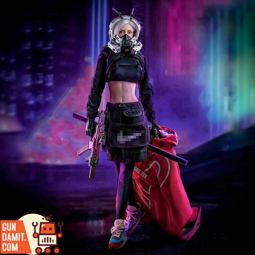 VERYCOOL 1/6 VCF-2060B Trickybaby 12 Rainbow Deluxe with gas mask and rifle VERYCOOL 1/6 VCF-2060B Trickybaby 12 Rainbow Deluxe with gas mask and rifle