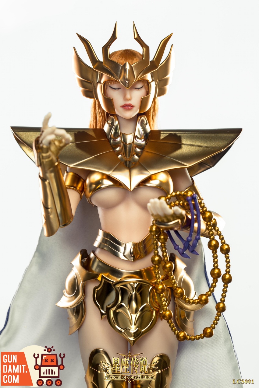 Sacred Studio Virgo Guardian collection promotional display Sacred Studio Virgo Guardian collection promotional display