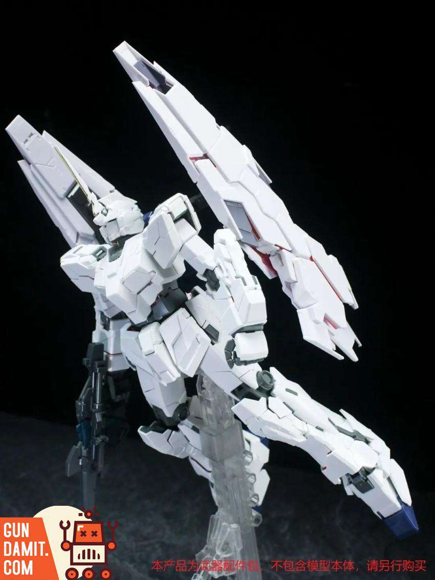 Effects Wings 1/100 DE accessory rear components for MG Banshee Gundam Effects Wings 1/100 DE accessory rear components for MG Banshee Gundam