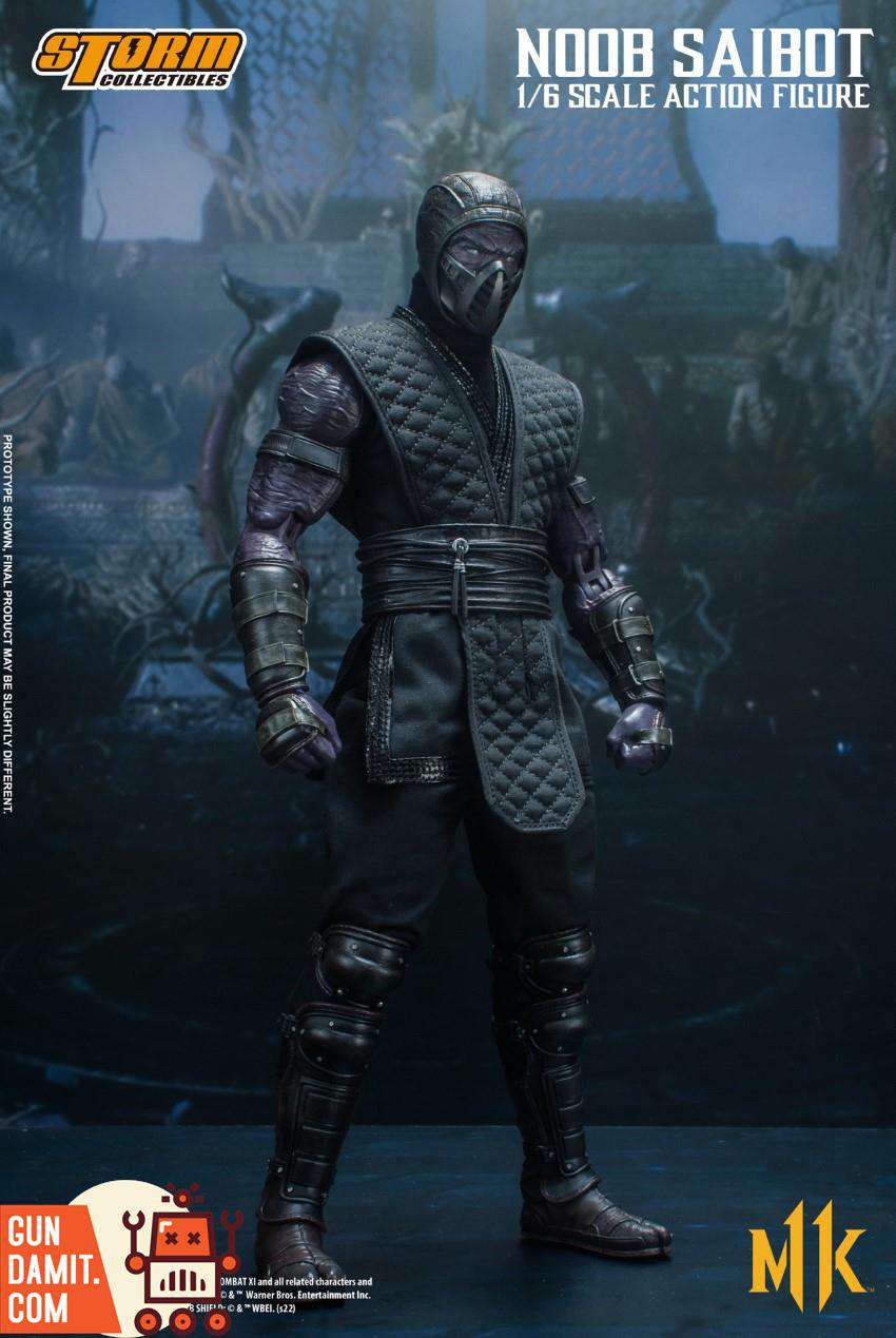 Storm Collectibles 1/6 Noob Saibot full body standing front view Storm Collectibles 1/6 Noob Saibot full body standing front view